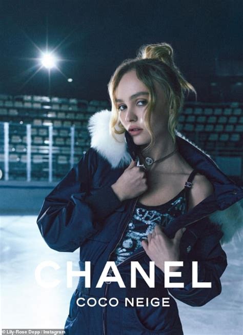 chanel coco neige lookbook|lily rose depp coco.